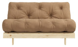 Roots 140 Sofa bed, Mocca/Nature