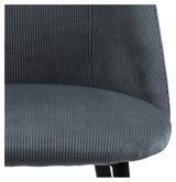 Ines, dining chair - gray