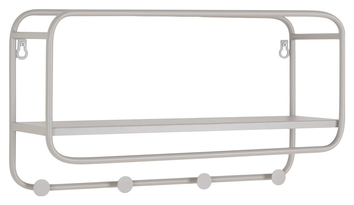 Feira Hat Shelf, Gray