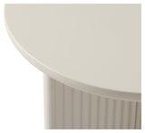 Palma, side table Ø50 - white