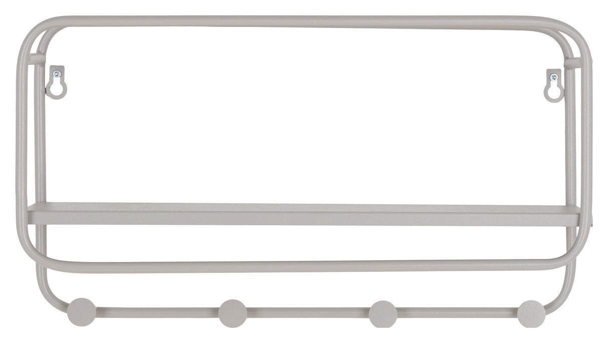 Feira Hat Shelf, Gray