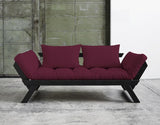 Bebop Sofa bed Bordeaux/Black