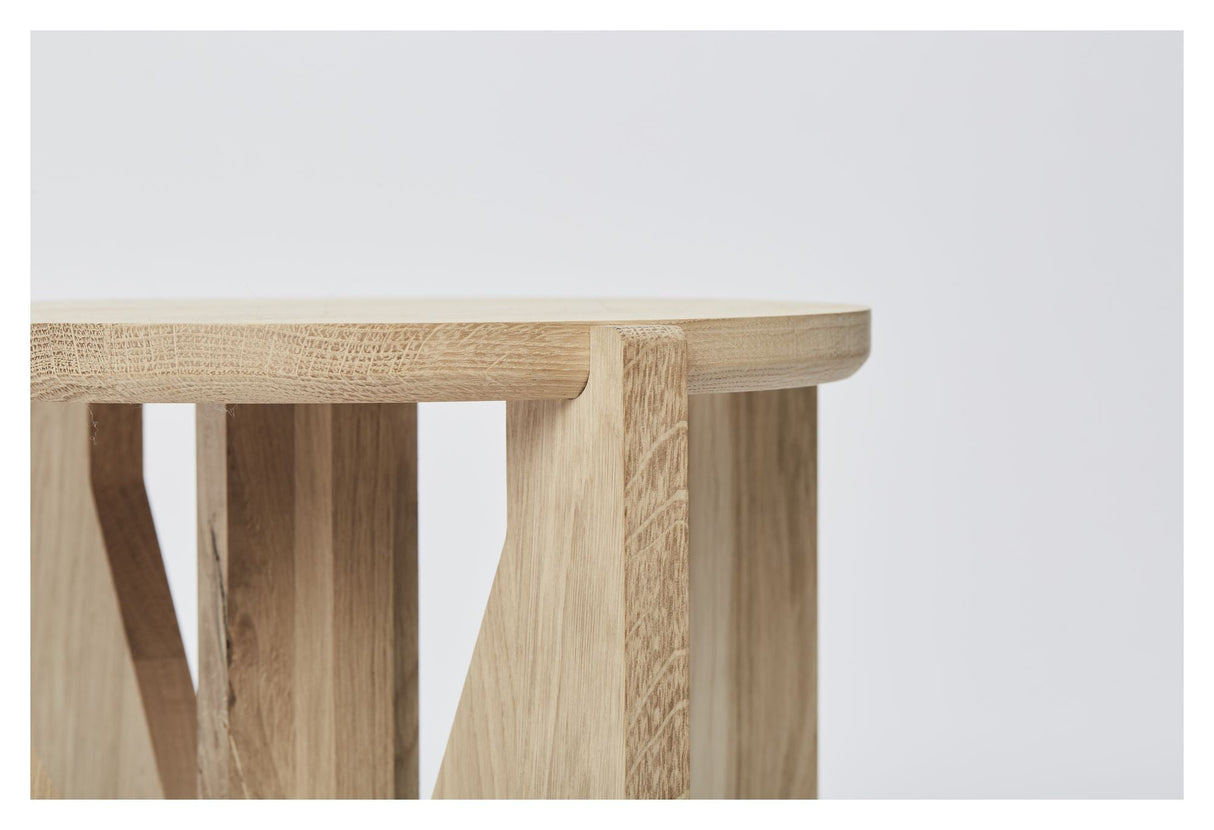 Simple Stool Oak, Ø36