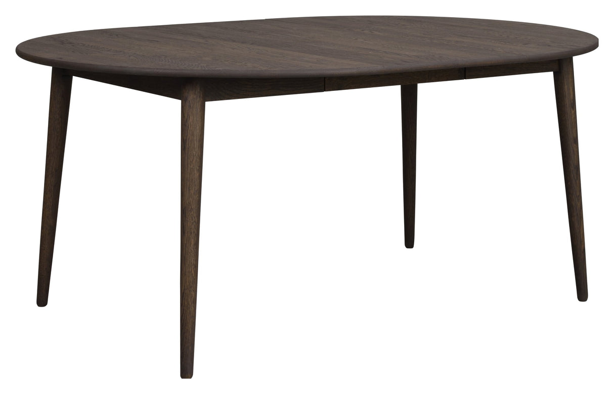 Tyler, dining table Ø120 - brown/oak