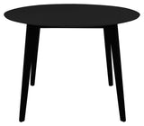 Vojens Dining Table Ø105x75, Black