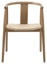 Relate, dining chair w/armrests - nature