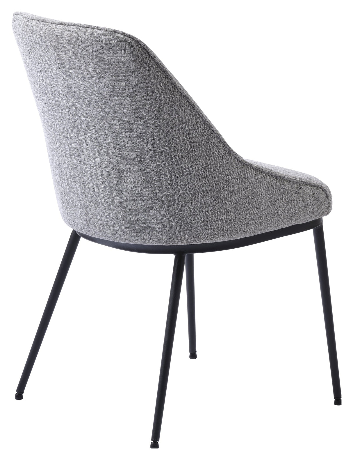 Meridian, dining chair - gray