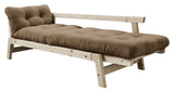 Step Sofa bed, Mocca/Nature