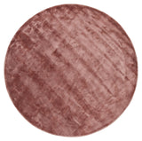 Indra Viscose Rug Ø200 - Dusty pink