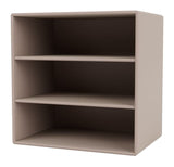 Mini Shelf module with horizontal shelves, Mushroom