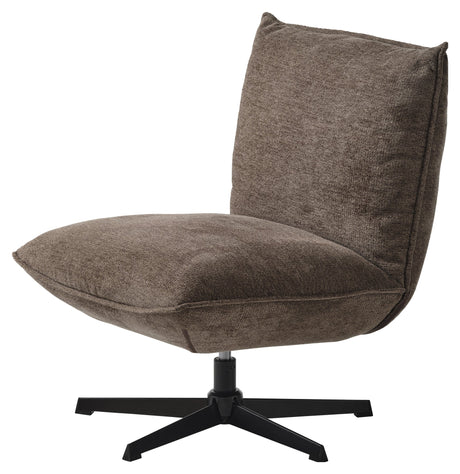 Fraser, lounge chair - brown