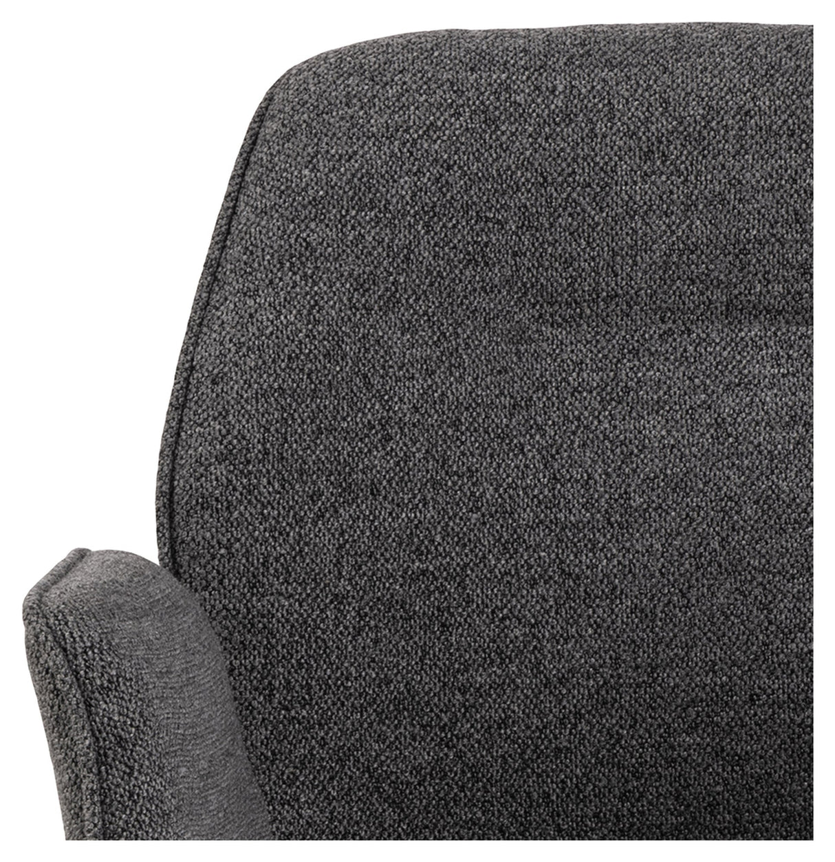 Aura, dining chair w/armrests - anthracite