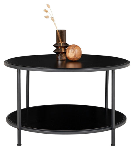 Vita Coffee Table Ø80x45, Black