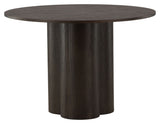 Olivia Dining Table Ø110 - Mocca