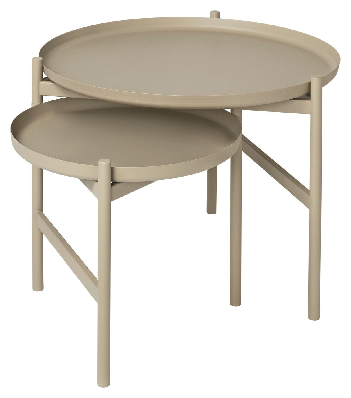 Turner Coffee Table Ø70, Gray