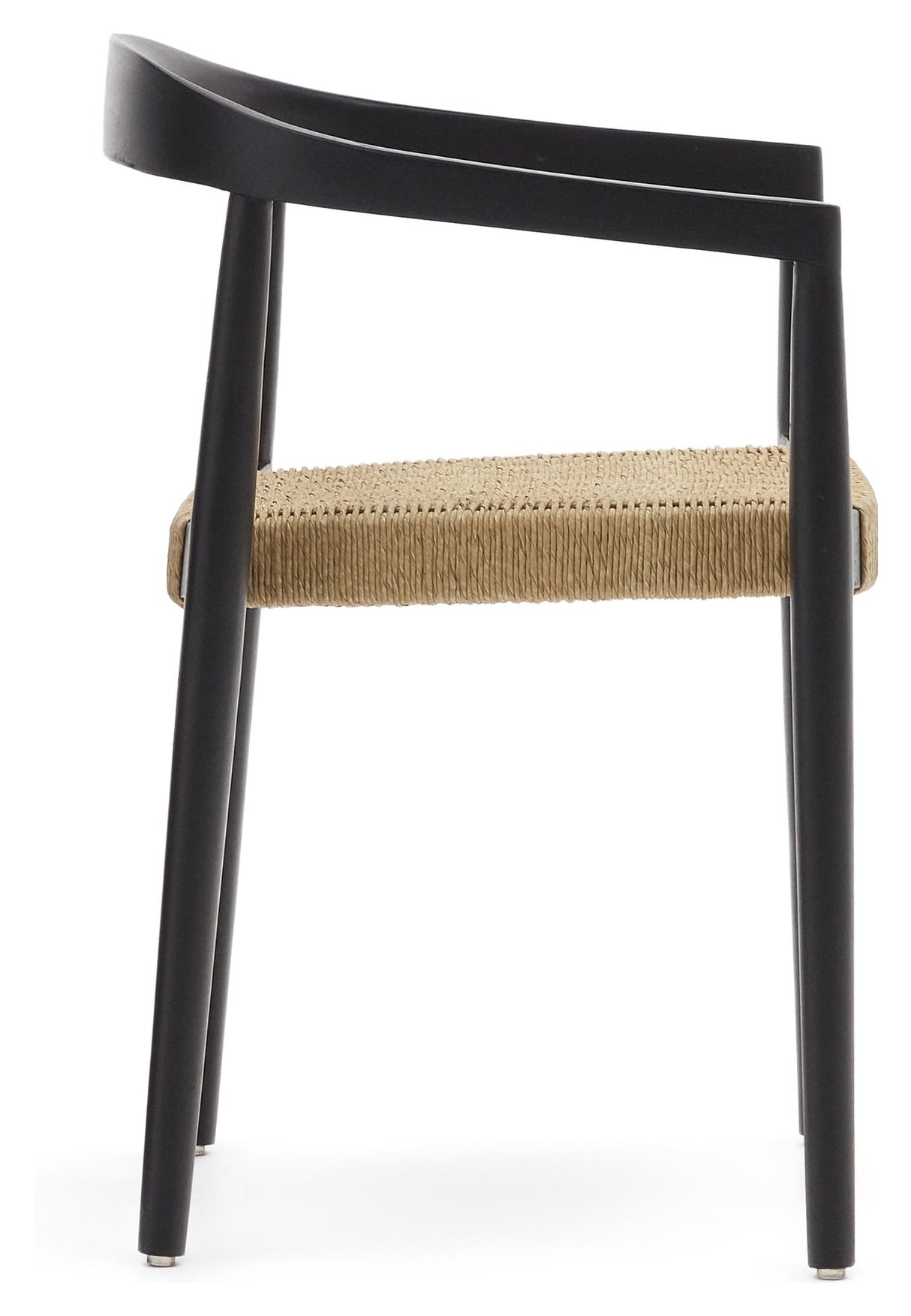 Ydalia, dining chair - nature/black