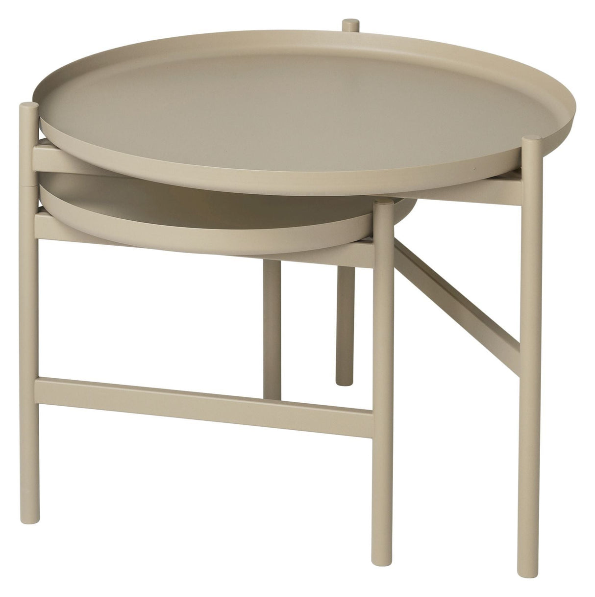 Turner Coffee Table Ø70, Gray