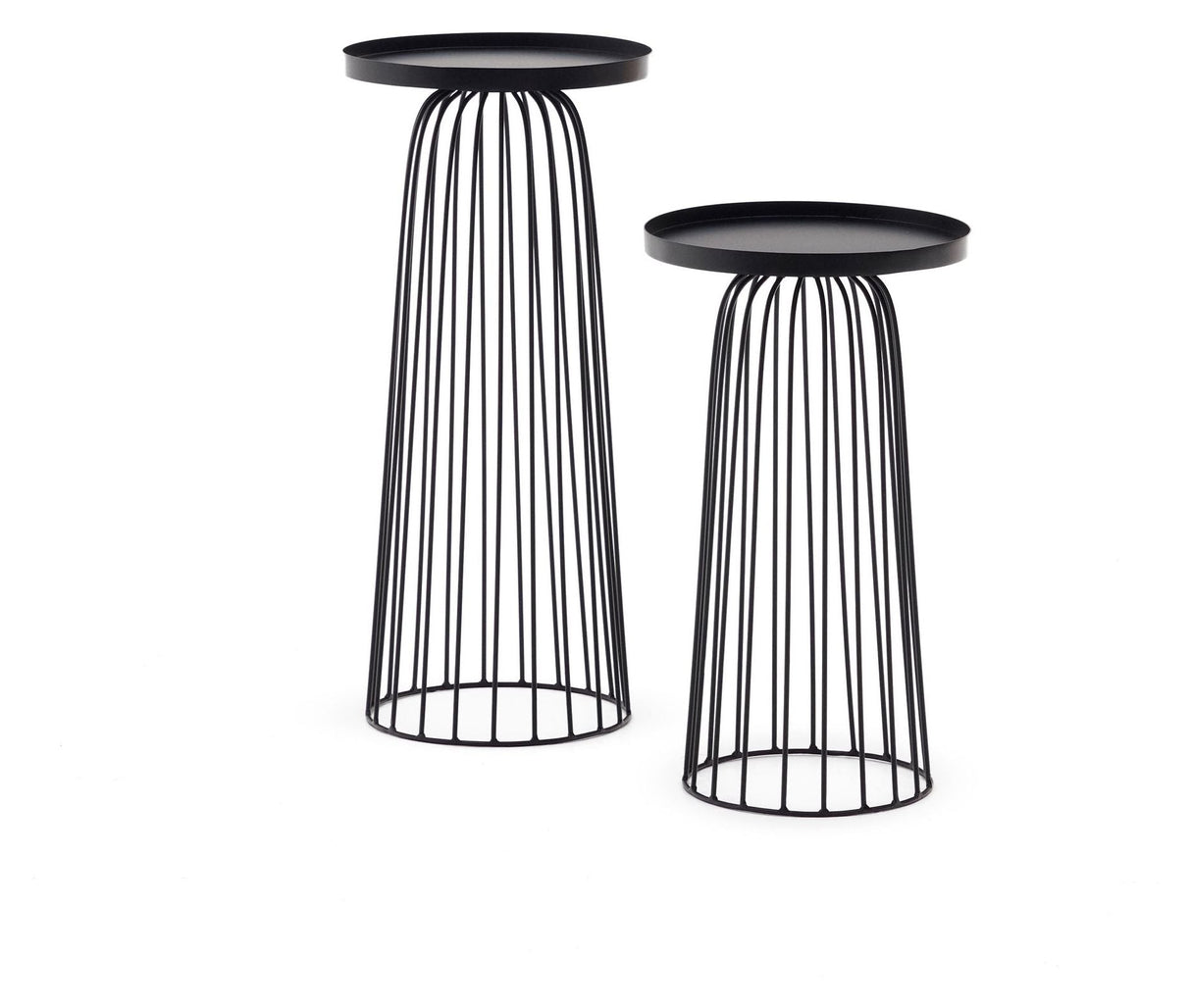 Dilva Side tables, Set of 2, Ø36