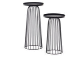 Dilva Side tables, Set of 2, Ø36