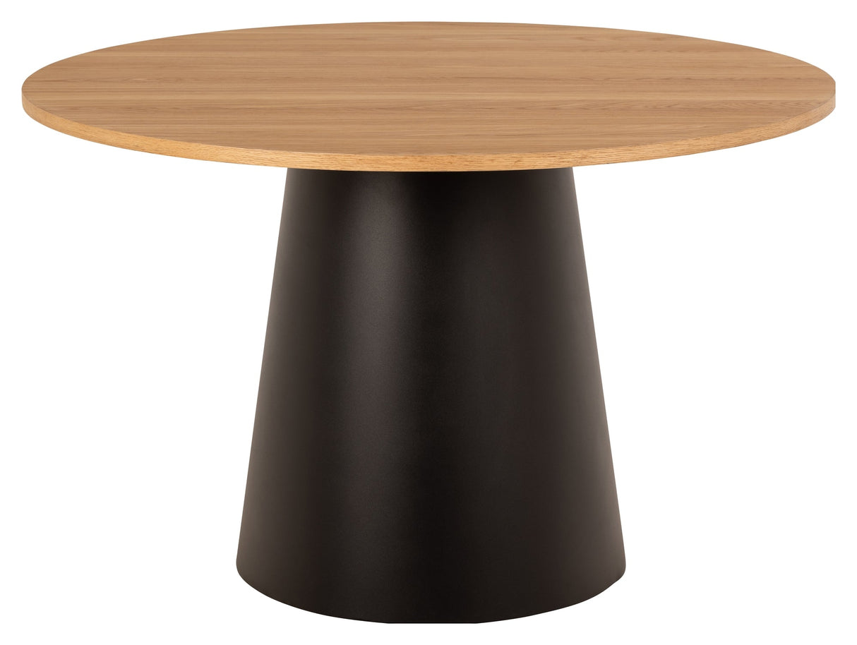 Soli, dining table Ø120 - oak