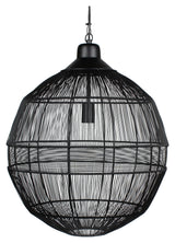 Enes Ceiling lamp, Ø50, Black metal