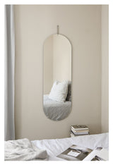 Wall mirror, 133 cm, Chrome