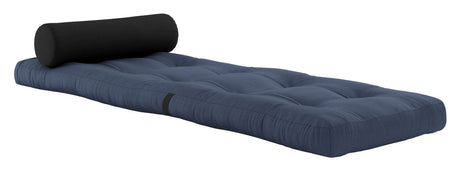 Wrap Futon, Navy Petroleum Blue