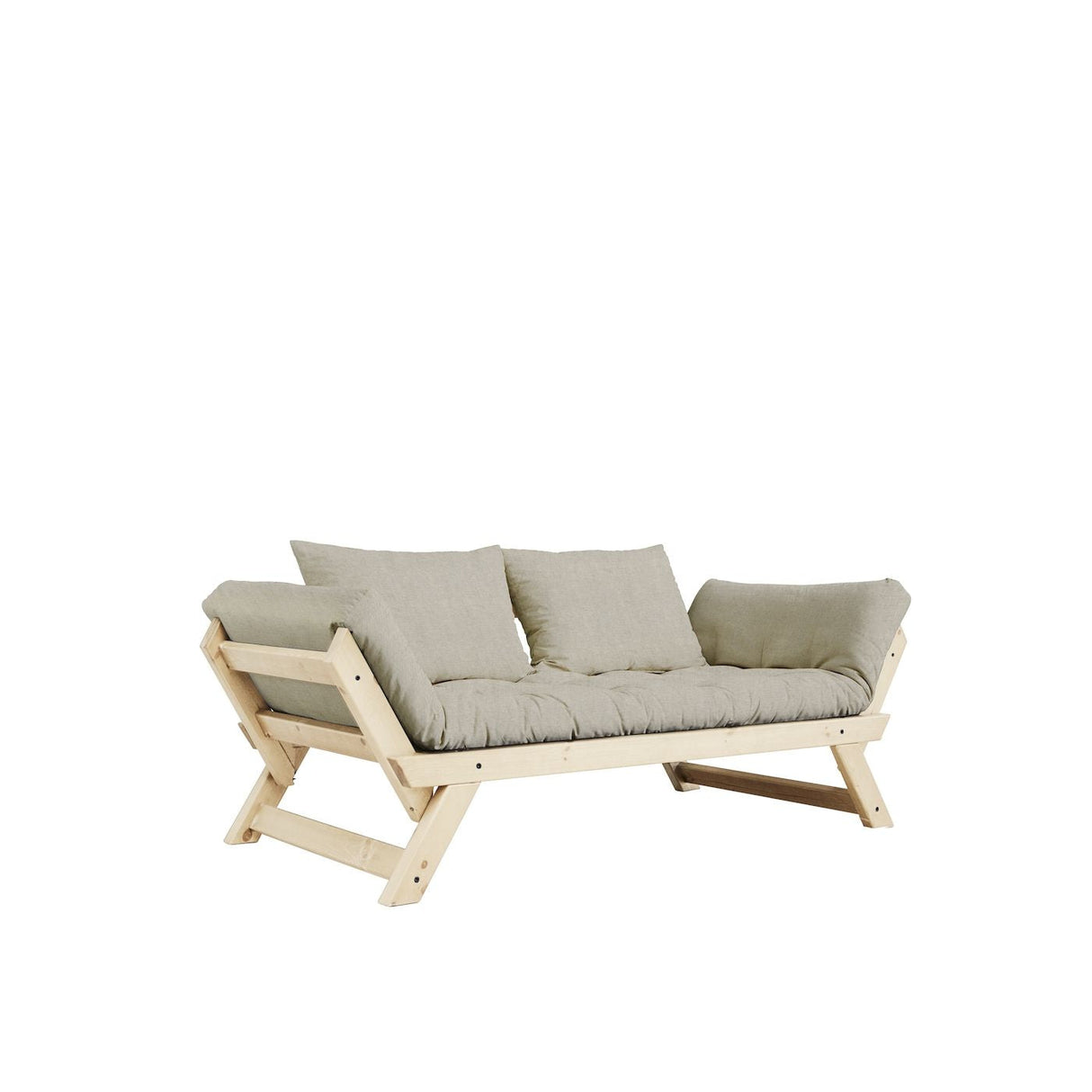 Bebop Sofa bed, Linen/Nature