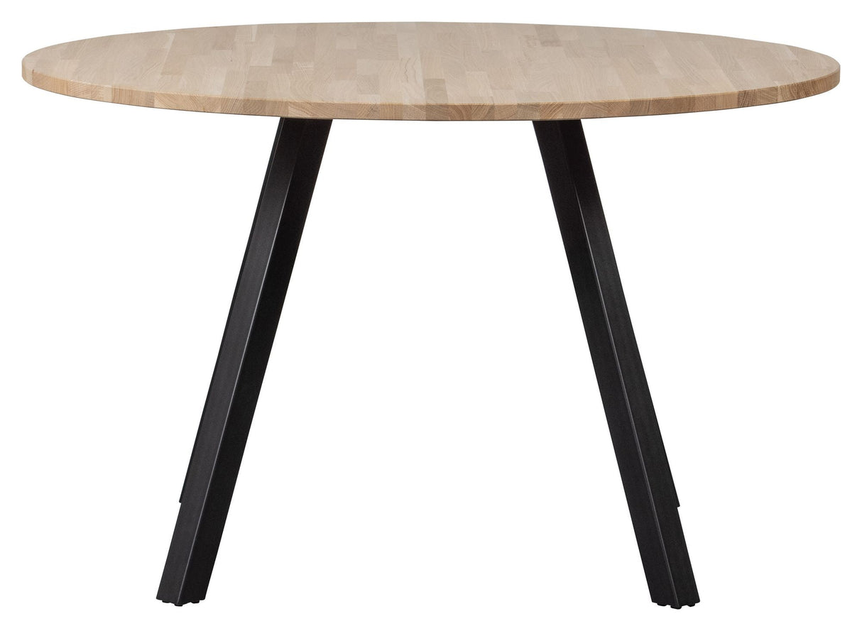 Woood Tablo Dining table - Untreated oak, Ø120