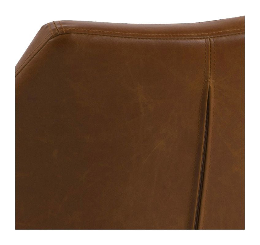 Amada Dining chair, Cognac PU leather