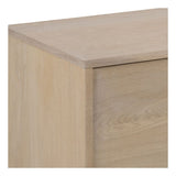 Aliva TV table, White pigment oak veneer