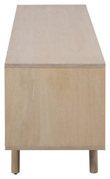 Aliva TV table, White pigment oak veneer