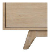 Aliva TV table, White pigment oak veneer