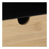 Joliet Bedside Table, Wall Hanged, Black