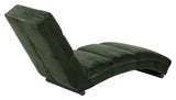 Slinky Chaise Long, Forest Green Velvet