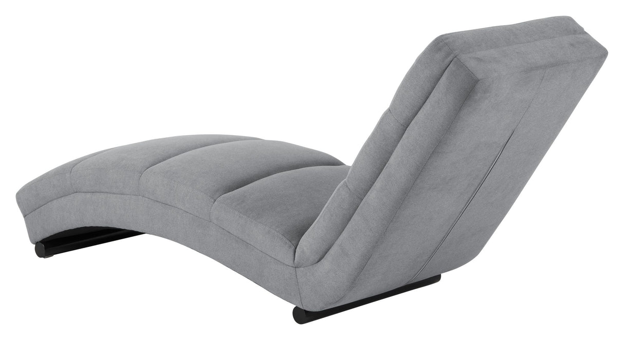 Slinky Chaise Long, Light Gray