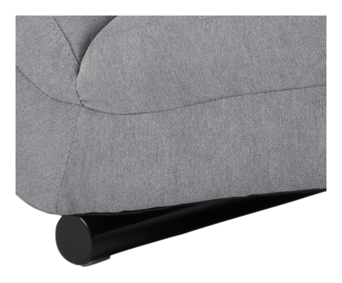 Slinky Chaise Long, Light Gray