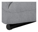 Slinky Chaise Long, Light Gray