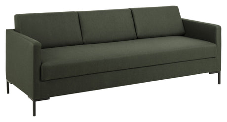 Leknes Sofa bed with Bonel springs, Green