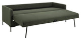 Leknes Sofa bed with Bonel springs, Green