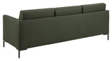 Leknes Sofa bed with Bonel springs, Green