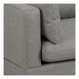 Sunderland-A1 3-seater sofa, Light gray