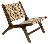 Dutchbone Landa Lounge Chair - Mahogny