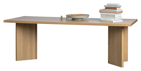 Angle Dining Table 220x90 - Oak veneer