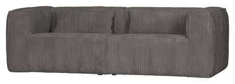 Woood Bean 3.5-pers. Sofa in wide velvet, Terrazzo Velvet