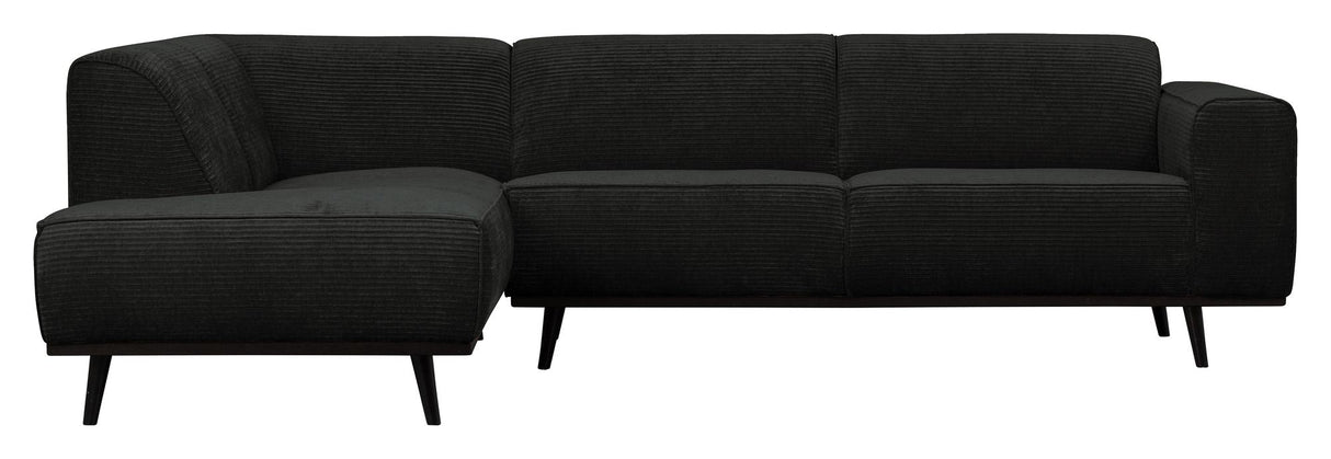 Statement Sofa with left-facing Chaise longue - Graphite