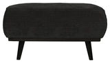 Statement Pouf/Footstool - Graphite