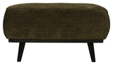 Statement Pouf/Footstool, Warm Green