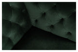 Woood Nisa 3-pers. Sofa - Dark Green Velvet