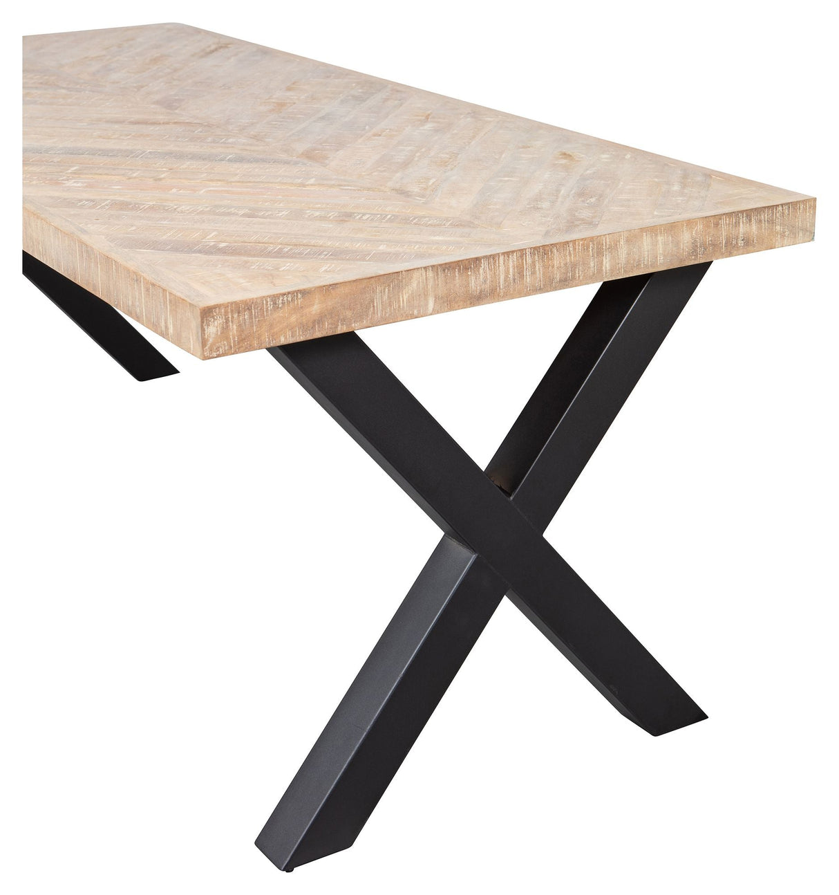 Woood Tablo Dining table - Herringbone/X-ben, 200x90